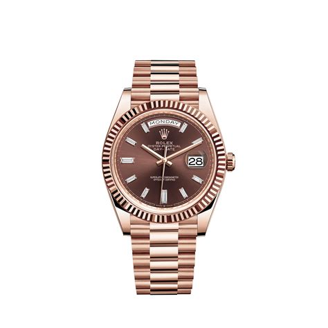 rolex day date watch 18 ct